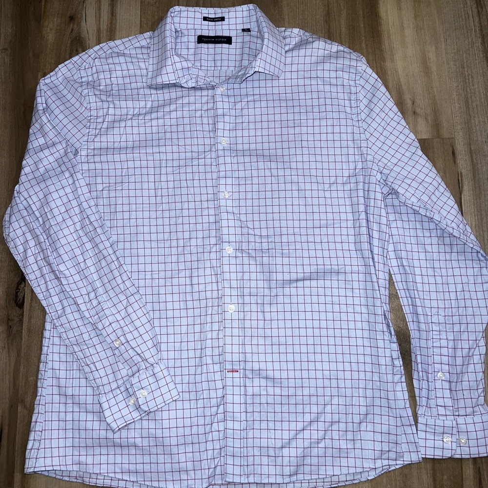 Tommy Hilfiger slim fit stretch dress shirt